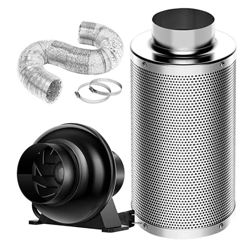 Carbon Filter For Grow Tent (4 inch)